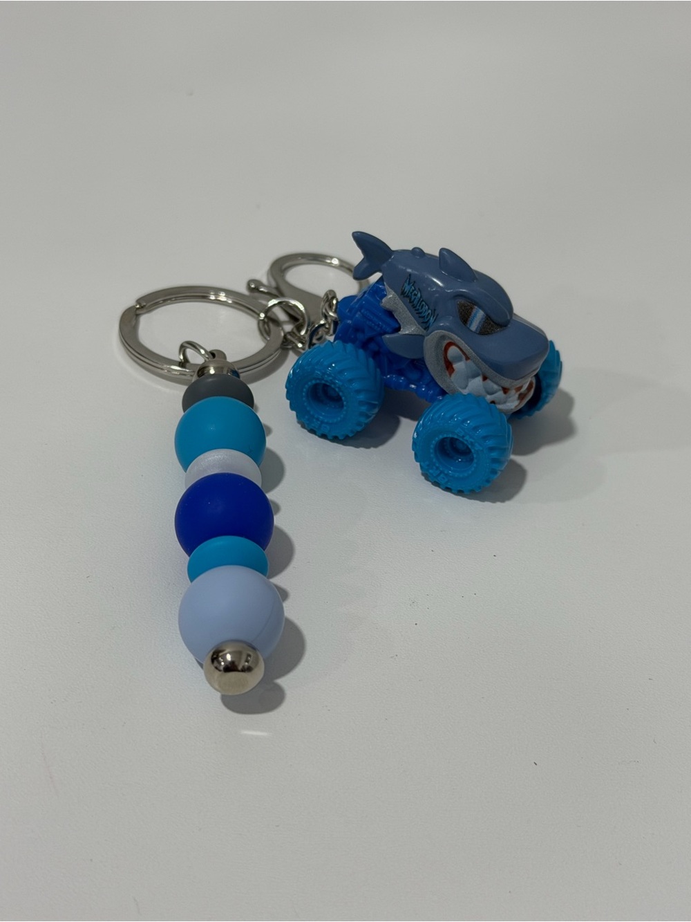 Mini Monster Jam Keychain- Megalodon